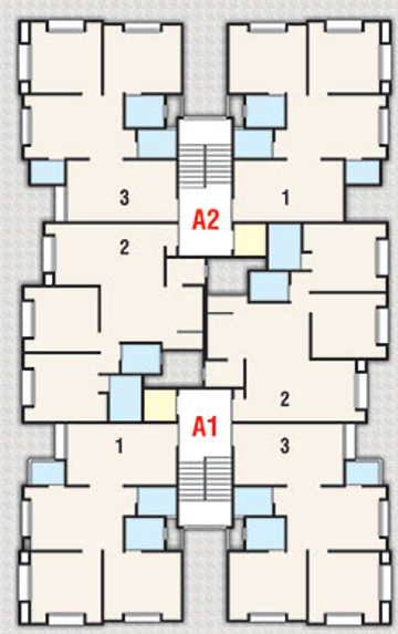 Typical Floor Plan - Type A